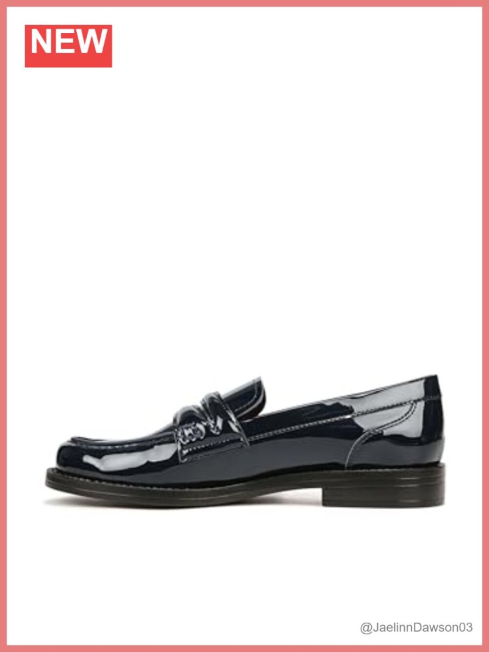 Classic Penny Loafer with Faux Leather Upper and Slip-On Design